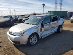 Salvage cars for sale at Elgin, IL auction: 2010 Ford Focus SEL