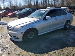 Salvage cars for sale at Waldorf, MD auction: 2011 Mercedes-Benz C 300 4matic