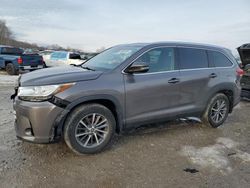 Salvage cars for sale at West Warren, MA auction: 2019 Toyota Highlander SE