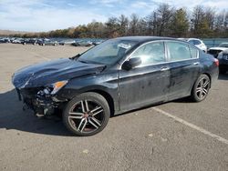 Salvage cars for sale at Brookhaven, NY auction: 2015 Honda Accord LX