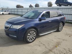 Salvage cars for sale at Martinez, CA auction: 2014 Acura MDX Technology