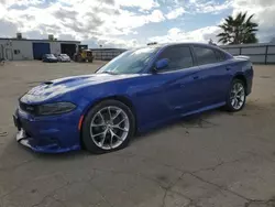 Salvage cars for sale from Copart Bakersfield, CA: 2022 Dodge Charger GT