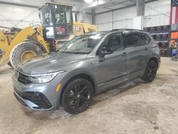 Salvage cars for sale at Bridgeton, MO auction: 2024 Volkswagen Tiguan SE R-LINE Black