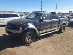 Salvage cars for sale at Colorado Springs, CO auction: 2003 Ford F150 Supercrew