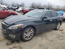 Carros salvage a la venta en subasta: 2017 Infiniti Q70 3.7