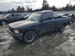 Salvage cars for sale at Graham, WA auction: 1991 Toyota Pickup 1/2 TON Short Wheelbase