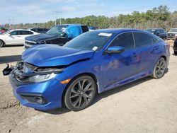 Salvage cars for sale at Greenwell Springs, LA auction: 2019 Honda Civic Sport