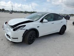 Carros salvage sin ofertas aún a la venta en subasta: 2024 Tesla Model Y