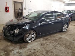 Salvage cars for sale at Ham Lake, MN auction: 2013 Chevrolet Cruze LTZ