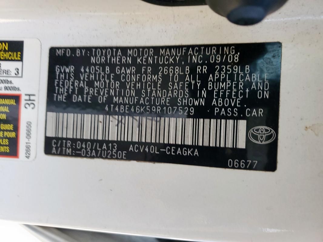 2009 Toyota Camry Base