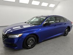 Honda Accord salvage cars for sale: 2021 Honda Accord Sport SE