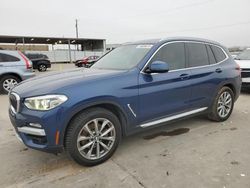 Salvage cars for sale at Grand Prairie, TX auction: 2019 BMW X3 SDRIVE30I