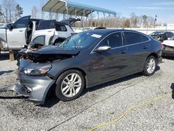 Salvage cars for sale at Spartanburg, SC auction: 2016 Chevrolet Malibu Hybrid