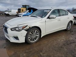 Infiniti Vehiculos salvage en venta: 2022 Infiniti Q50 Luxe