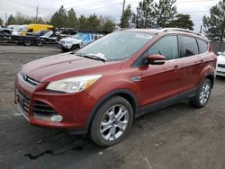 Salvage cars for sale at Denver, CO auction: 2015 Ford Escape Titanium