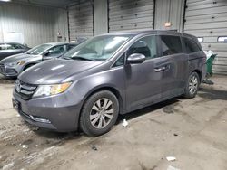 Salvage cars for sale at Franklin, WI auction: 2015 Honda Odyssey EX