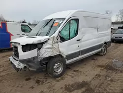 Salvage trucks for sale at Columbia Station, OH auction: 2017 Ford Transit T-350