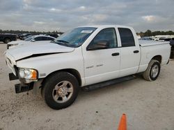 Salvage trucks for sale at Houston, TX auction: 2003 Dodge RAM 2500 ST