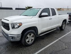 Salvage cars for sale at Van Nuys, CA auction: 2018 Toyota Tundra Double Cab SR