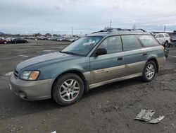 Subaru salvage cars for sale: 2002 Subaru Legacy Outback AWP