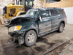 Salvage cars for sale from Copart Anchorage, AK: 2001 Toyota Sequoia Limited