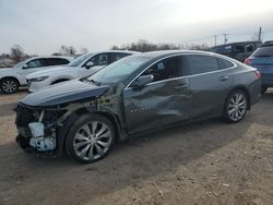 Salvage cars for sale at Hillsborough, NJ auction: 2017 Chevrolet Malibu Premier