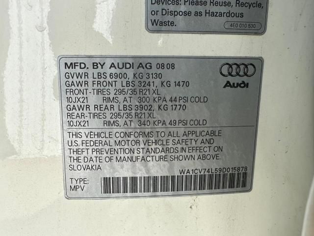 2009 Audi Q7 4.2 Quattro S-Line