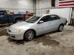 Honda salvage cars for sale: 2007 Honda Accord SE