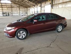 Salvage cars for sale at Phoenix, AZ auction: 2015 Honda Civic LX