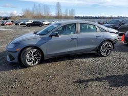 Salvage cars for sale at Arlington, WA auction: 2024 Hyundai Ioniq 6 SEL