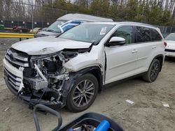 2019 Toyota Highlander SE en venta en Waldorf, MD