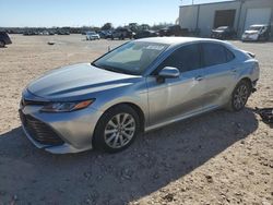 Salvage cars for sale at San Antonio, TX auction: 2018 Toyota Camry L