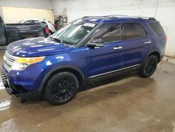 Salvage cars for sale at Davison, MI auction: 2013 Ford Explorer XLT