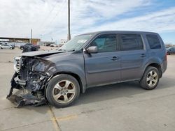 Salvage cars for sale at Grand Prairie, TX auction: 2015 Honda Pilot EX