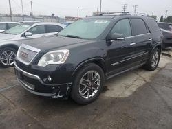 SUV salvage a la venta en subasta: 2012 GMC Acadia Denali