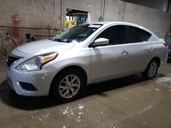 Salvage cars for sale at Blaine, MN auction: 2018 Nissan Versa S