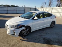 Salvage cars for sale at Dunn, NC auction: 2017 Hyundai Elantra SE