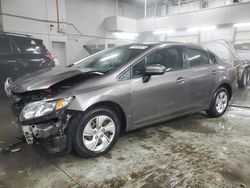 Salvage cars for sale at Littleton, CO auction: 2015 Honda Civic LX