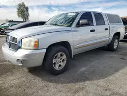 Salvage cars for sale at North Las Vegas, NV auction: 2005 Dodge Dakota Quad SLT