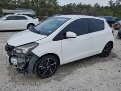 Salvage cars for sale from Copart Houston, TX: 2016 Toyota Yaris L