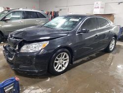 Salvage cars for sale at Elgin, IL auction: 2015 Chevrolet Malibu 1LT