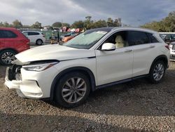 Salvage cars for sale at West Palm Beach, FL auction: 2020 Infiniti QX50 Pure