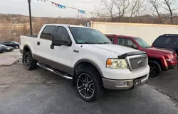 Salvage cars for sale from Copart Kansas City, KS: 2005 Ford F150 Supercrew