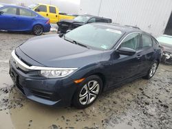 Honda salvage cars for sale: 2018 Honda Civic LX