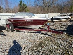 Salvage boats for sale at Montgomery, AL auction: 2014 Tahoe Boat With Trailer