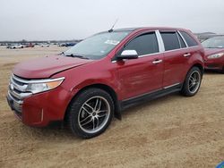 Salvage cars for sale at San Antonio, TX auction: 2012 Ford Edge Limited