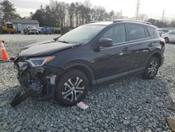 Salvage cars for sale at Mebane, NC auction: 2016 Toyota Rav4 LE