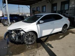 Salvage cars for sale at Los Angeles, CA auction: 2016 Toyota Corolla L