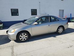 Salvage cars for sale at Farr West, UT auction: 2003 Honda Civic EX