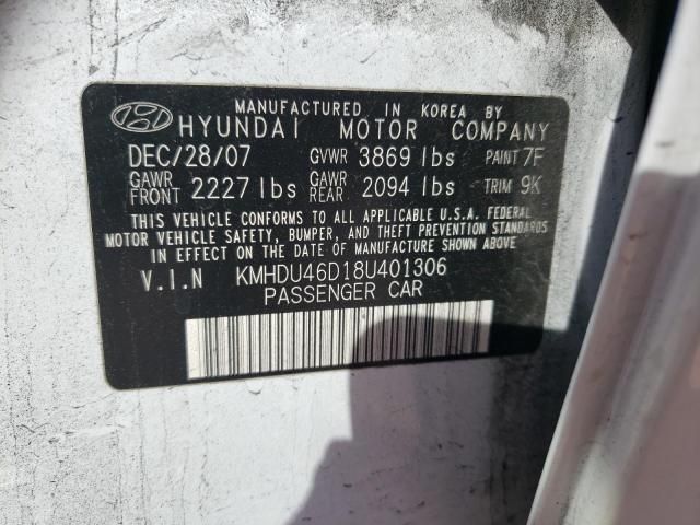 2008 Hyundai Elantra GLS